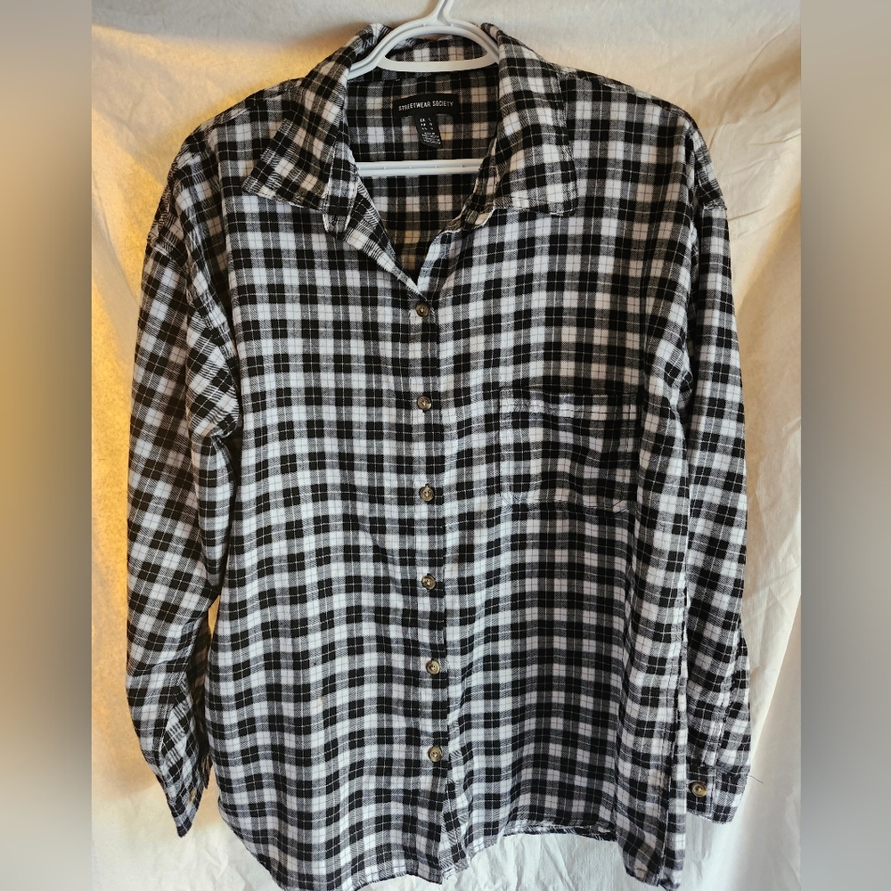 EUC Streetwear Society Button Down Shirt